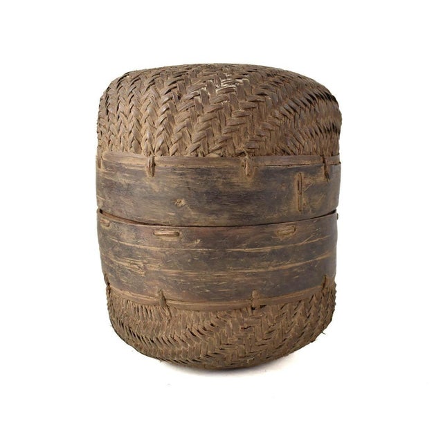 Early 20th Century Woven Lidded Basket Zambia For Sale In Denver - Image 6 of 7