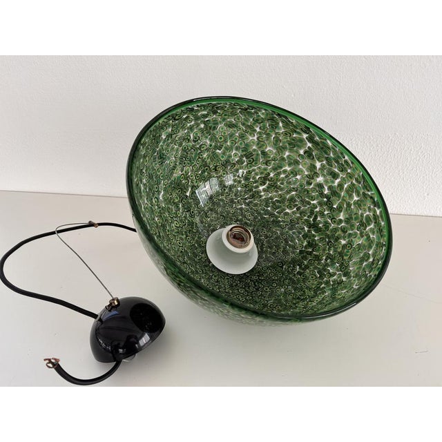 Italian Green Neverrino Pendant Light by Gae Aulenti for Vistosi, 1970s For Sale - Image 17 of 18