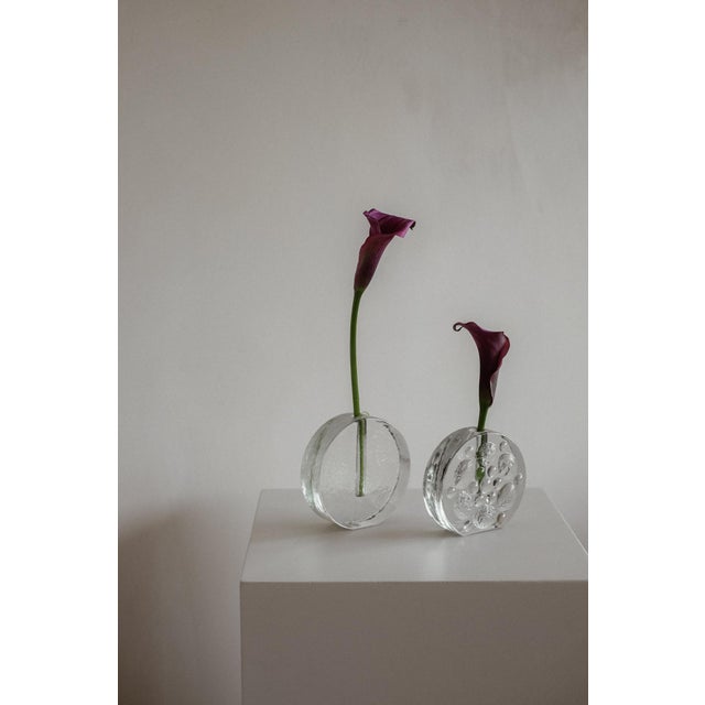 Vintage Solifleur Vases from Walther Glas, 1970s, Set of 2 For Sale - Image 3 of 11