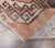 Textile 1960s Orange Geometric Turkish Hand-Knotted Runner Rug For Sale - Image 7 of 8