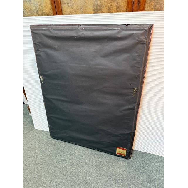 Circa 2018 Richard Stodart "Earth Ii" Original Painting, Framed For Sale - Image 12 of 12