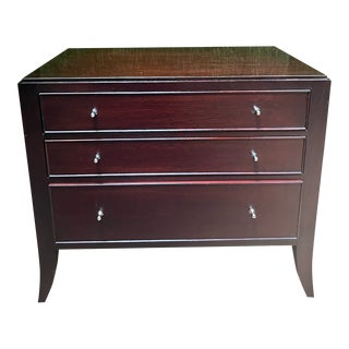 Barbara Barry Mahogany Nightstand For Sale