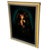 Framed Mid-Century Hand Painted Oil on Velvet Female Portrait, Signed Cohen For Sale - Image 4 of 8