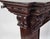 Vintage American Regency Georgian Style Shell Carved Mahogany Fireplace Mantle For Sale - Image 11 of 13
