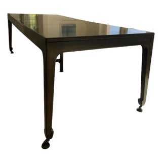 1960s Attributed to Michael Taylor for Baker Pagoda-Style Extension Dining Table For Sale