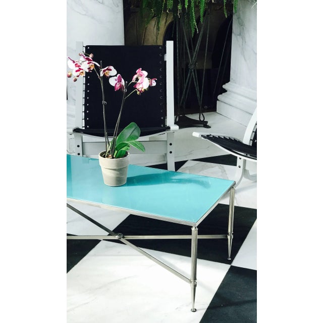 Glass Top Coffee Table For Sale In New York - Image 6 of 7