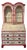 20th Century Vintage Hand Painted Chinoiserie Secretary For Sale