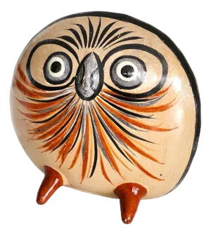 1960s Tonalá Mexico Extra Large Ceramic Owl Figurine