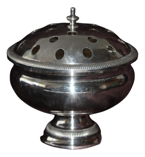 Silver Rose Bowl or Vase, 1950s