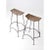 Brown Arthur Umanoff Style Bar Stools Pair For Sale - Image 8 of 11
