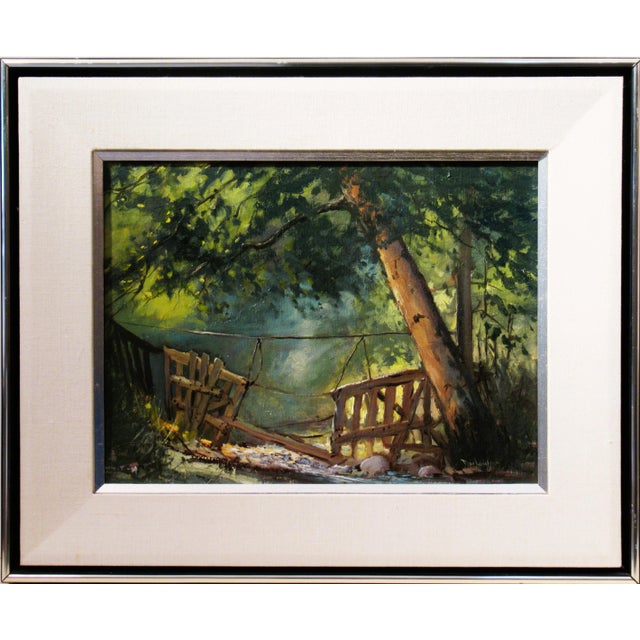 Don Langford, Landscape with Trees, Circa 1970 For Sale