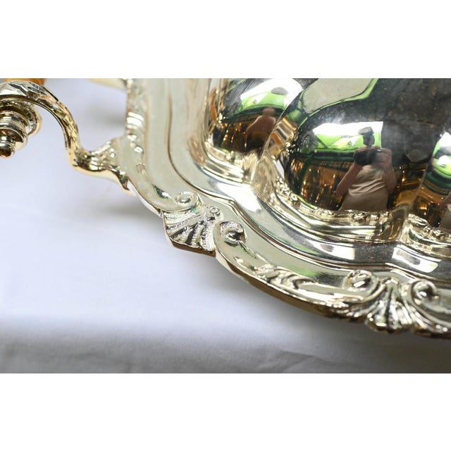 Silver Plate Food Warmer, Sheffield For Sale - Image 16 of 17