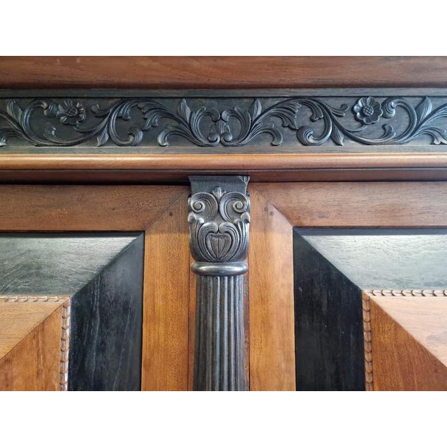 Large Mahogany Cabinet For Sale - Image 3 of 12
