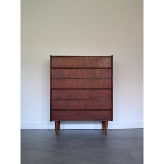 Vintage Danish Chest of Drawers, 1960s For Sale - Image 9 of 9