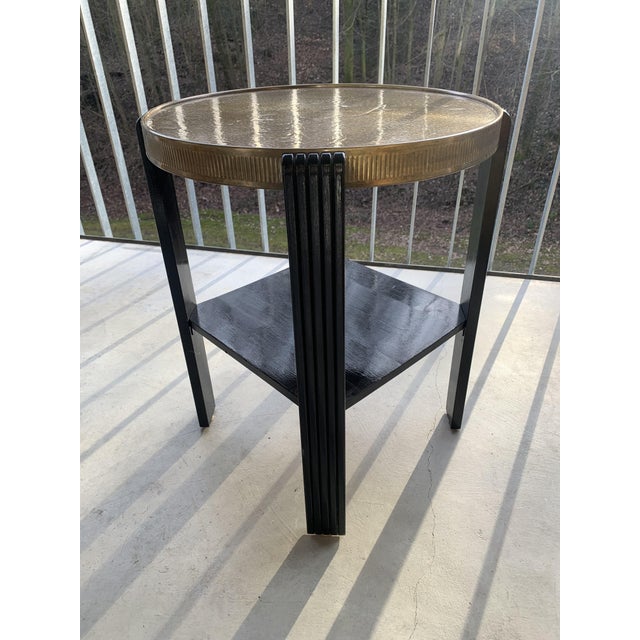 Metal Vintage Art Deco Side Table, 1930s For Sale - Image 7 of 18