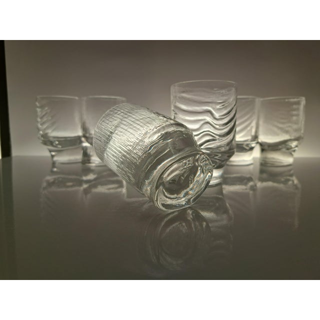 Double-Fashioned Glasses by Fabio Frontini for Arnolfo Di Cambio, 1970s, Set of 6 For Sale - Image 10 of 13