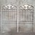Gorgeous Bed Frames in Good Vintage Condition. Solid and Firm. Wear is usual for their age. Please study the photos and...