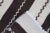 White 1980s Tribal White Striped Kilim Rug For Sale - Image 8 of 11