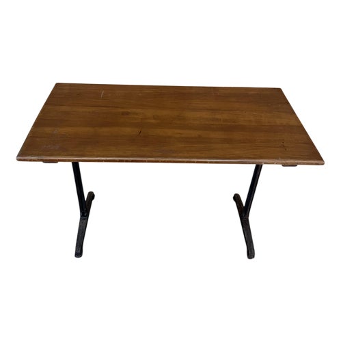 Vintage Bistro Dining Table, 1940s For Sale