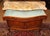 French Louis XVI Style Marble Top Burl Wood Server Dresser Commode Circa 1920 For Sale - Image 4 of 14