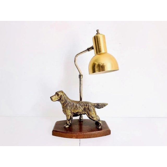 1960s Retriever Dog Desk Lamp For Sale - Image 12 of 18
