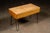 Mid-Century Modern Vintage Oak Card Catalog on Hairpin Legs For Sale - Image 3 of 9