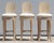 An incredibly rare, highly collectible matching set of three (3) vintage Italian Hollywood Regency Venetian grotto-style...