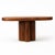 Farmhouse Custom Mesquite Natural Wood Dining Table - Handcrafted, Solid Slab, Gallery Quality For Sale - Image 3 of 3