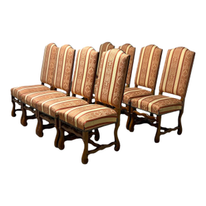 Set of 8 Attributed to Ralph Lauren Louis XIV Dining Chairs