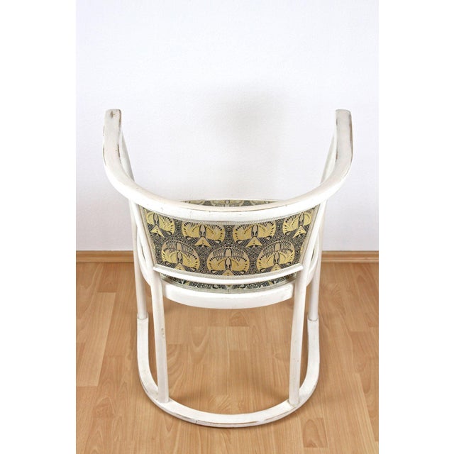 Wood 20th Century Art Nouveau Armchair from Marcel Kammerer, Austria, 1908 For Sale - Image 7 of 13