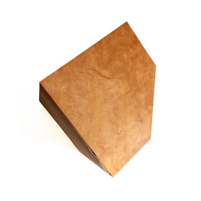 Wood Mid-Century Scandinavian Birch Corner Cabinet, 1930s For Sale - Image 7 of 8