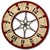 A Really is a Great Looking & Very Decorative Authentic American Game of Chance Gaming Wheel - "Wheel of Fortune". Circa...