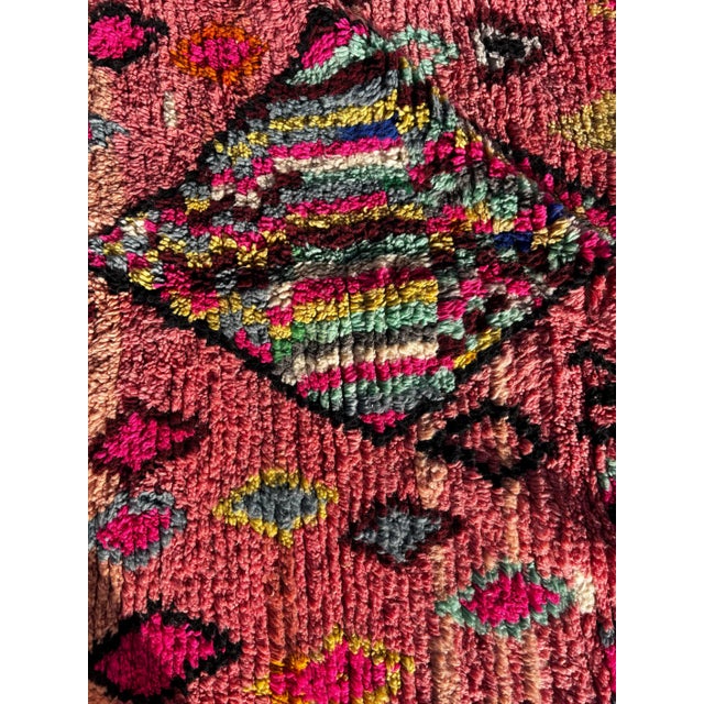 Moroccan Artist Colorful Modern Moroccan Berber Rug For Sale - Image 4 of 10