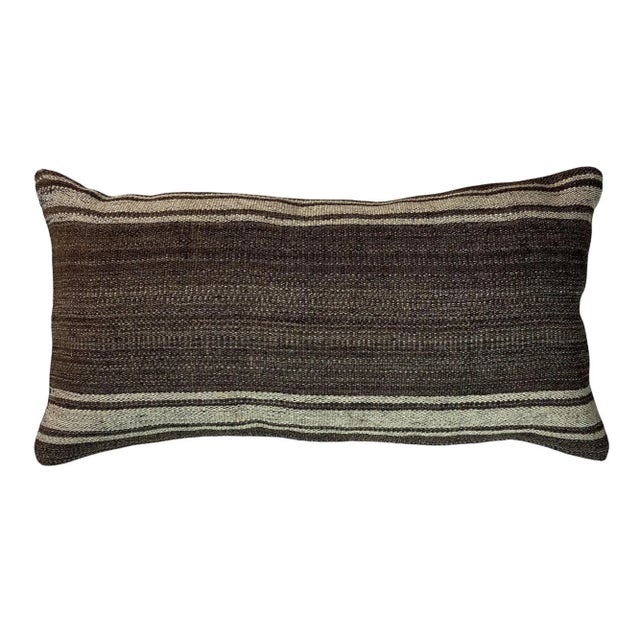 Vintage Turksih Kilim Pillow Cover For Sale - Image 11 of 11