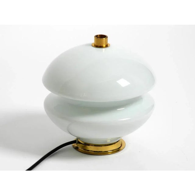 Mid-Century Czech Glass Table Lamp For Sale - Image 12 of 12