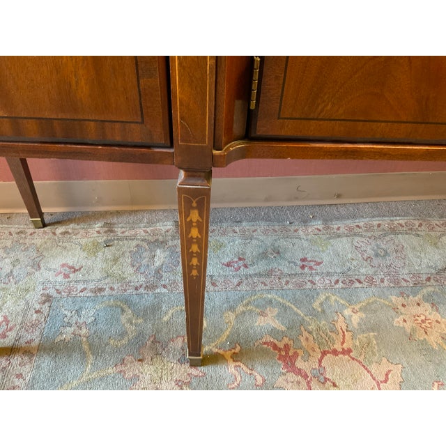 Late 20th Century Hepplewhite Style Sideboard For Sale - Image 15 of 17
