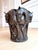 Bronze Substantial European Cast Bronze Five Horses Vase / Sculpture For Sale - Image 8 of 10