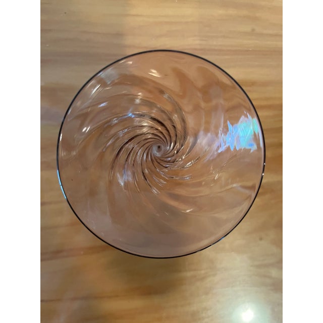 Contemporary 1990s Pink Hydrangea Vase For Sale - Image 3 of 7