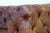 Vintage Tufted Brown Distressed Leather For Sale - Image 9 of 18