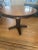 vintage table from late 90s. This is an extremely heavy and sturdy table. The base is stained espresso while the top is...