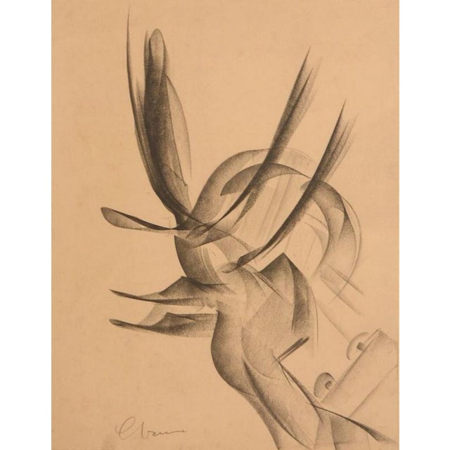 Charcoal 32.00 cm. x 24.00 cm. 12.6 in. x 9.45 in. (paper) 32.00 cm. x 21.00 cm. 12.6 in. x 8.27 in. (image) Handsigned by...