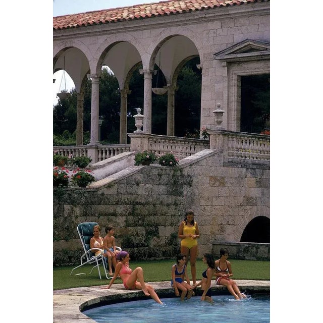Hotel Pool 1970 Guests by the pool at the Gavina Hotel, Spain, 1970. (Photo by Slim Aarons) Slim Aarons was one of the...
