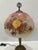 Antique Reverse Painted Glass Lamp For Sale - Image 13 of 13
