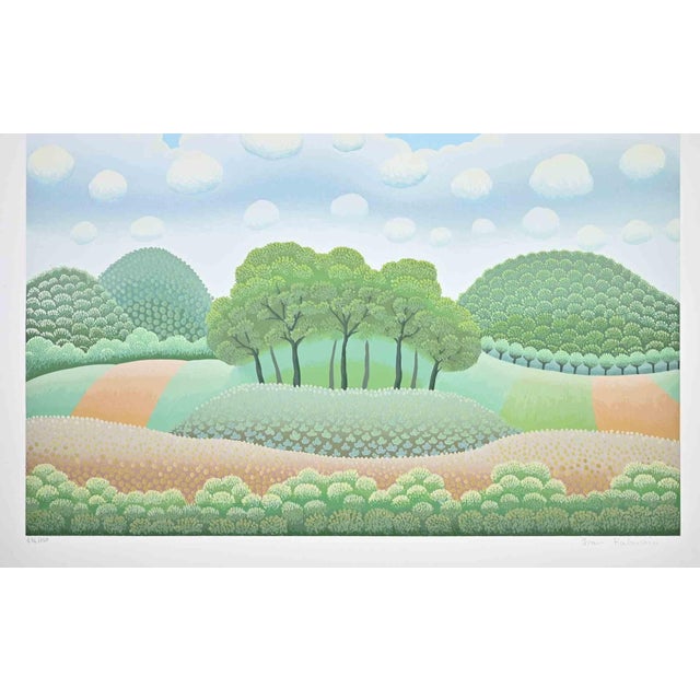 Screen print on paper realized in 1990. Hand signed and numbered in pencil. Edition of 250. Very good condition. This...