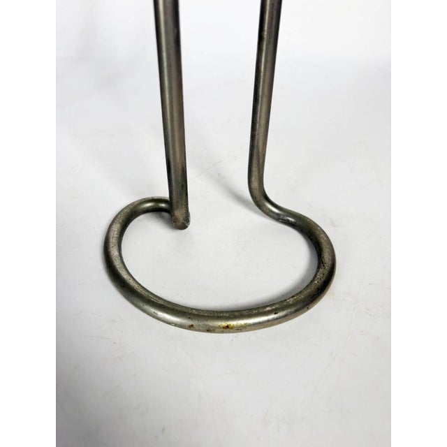 Gold Scandinavian Metal Candlesticks, 1960s, Set of 2 For Sale - Image 8 of 11
