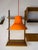 Orange Orange Plastic Solar Pendant Lamp by Svend Middelboe for Nordisk Solar For Sale - Image 8 of 11