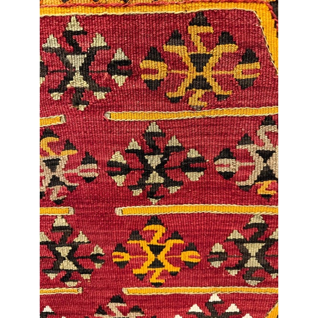 Antique Turkish Anatolian Kilim Rug of Matrimony For Sale In Atlanta - Image 6 of 18