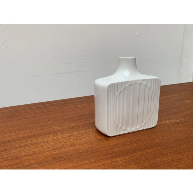 Vintage German Minimalist Porcelain Vase from Fürstenberg, in Very Good conditions. Designed 1970 to 1979 This piece has...