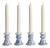 Barclay Butera Dynasty Mini Taper Holders, Set Of 4 For Sale