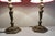 Vintage Table Lamps with Figurative Brass Base and Handmade Fabric Shade, 1960s, Set of 2 For Sale - Image 6 of 12